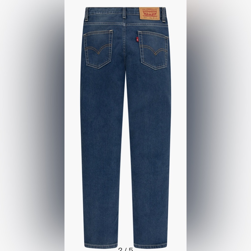 Levi’s Kids' 511 Performance Straight Leg Jeans. Size 4. - Picture 2 of 9